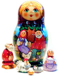 010303____________ Матрешка.–театр _____выс\диам 16/7 ― ООО "Мастерская подарков"