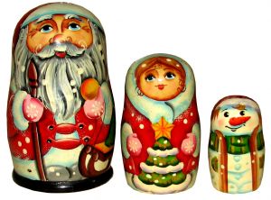 032581____________ Матреш.3м/больш. ______выс\диам13/6		 ― ООО "Мастерская подарков"