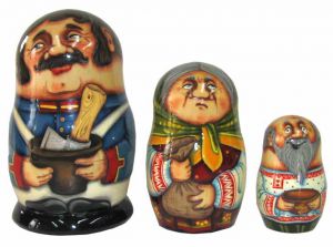 032655____________ Матреш.3м/больш. ______выс\диам13/6		 ― ООО "Мастерская подарков"