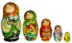 050568___________ Матреш.5м/больш. ______выс\диам16/7		  	 ― ООО "Мастерская подарков"