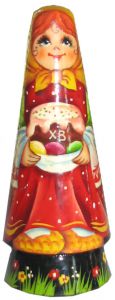 401360___________ Фигурка точеная №13  ___выс\диам 11/4	 ― ООО "Мастерская подарков"