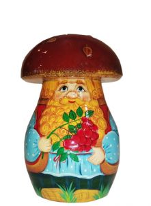 716211___________  Гриб-копилка (малый)  ____выс\диам. 11/7  ― ООО "Мастерская подарков"